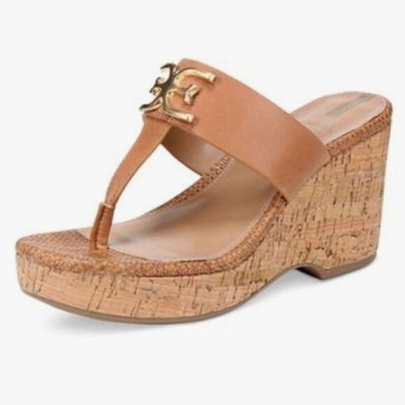 BRAND NEW SAM EDELMAN YARDLIE EMBLEM PLATFORM WEDGE SANDAL G1 - Picture 16 of 16